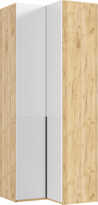 Модульная спальня Марвэл, Дуб крафт/Браш вайт