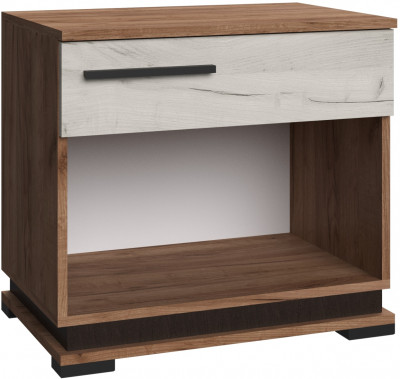 Модена Тумба МТ-30 дуб крафт табачный/дуб крафт белый/венге