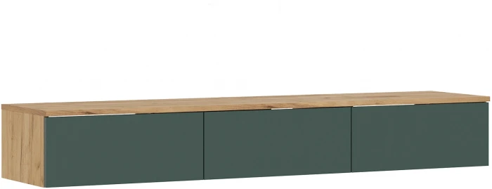 Норд Полка косметическая, Крафт золотой/Изумрудный