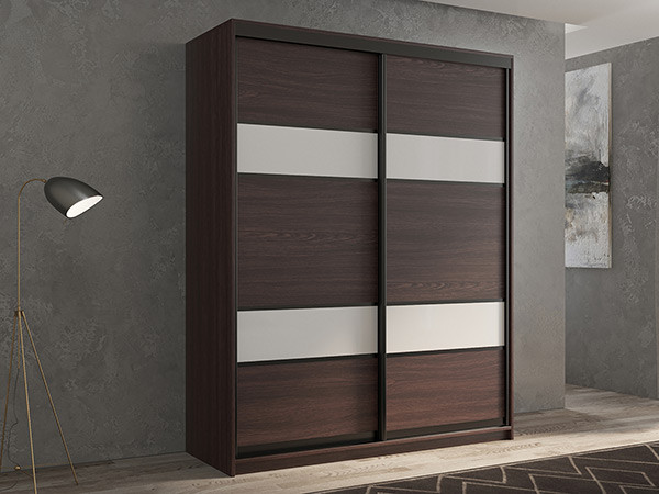 Шкаф-купе Кааппи 8 Венге 140х45х230 см