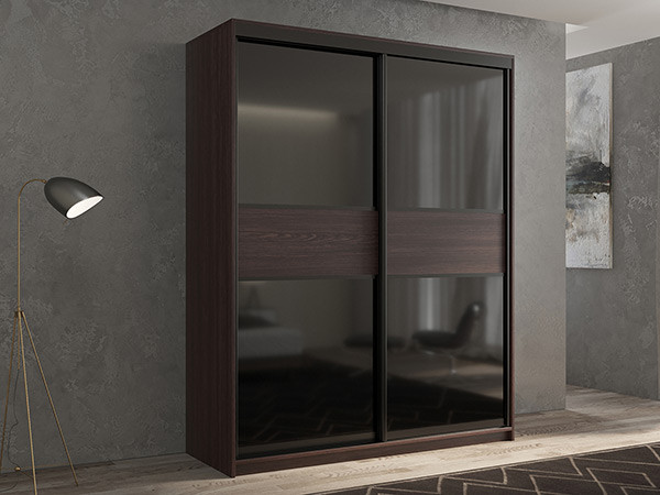 Шкаф-купе Кааппи 12 Венге 140х45х230 см