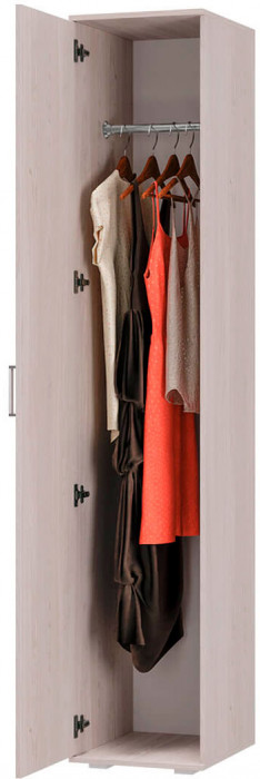 "Белла" пенал (400х2120х470) ясень белый