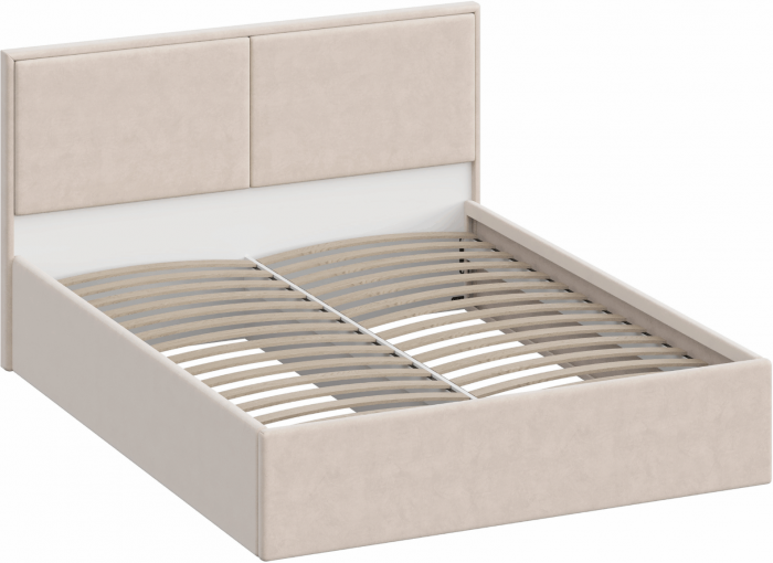 Кровать КР-430-М двуспальная 160, Микровелюр Zeekr-3