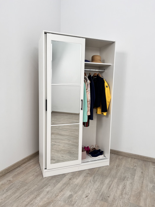 Шкаф-купе Стиль-2 1200, Дуб крафт золотой/Кашемир