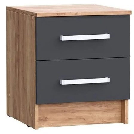 Модульная спальня Мартина, крафт/графит софт (Дуб крафт/ Графит)