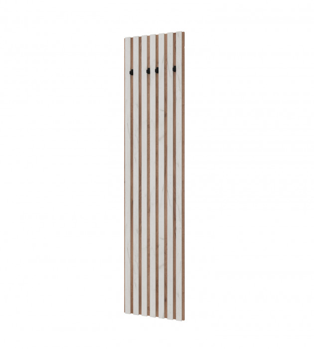 Модульная прихожая Кано, набор 3, Крафт табачный/Крафт белый