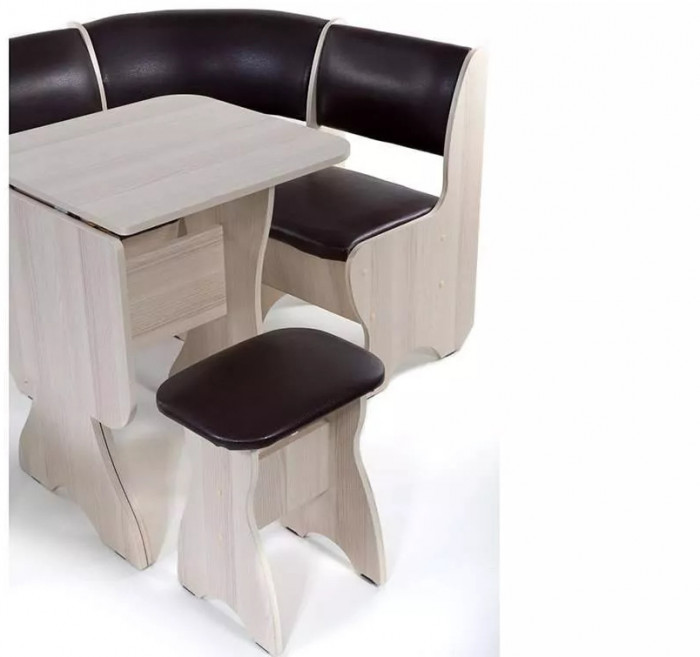 Кухонный набор Тюльпан-мини ясень светлый/умбер