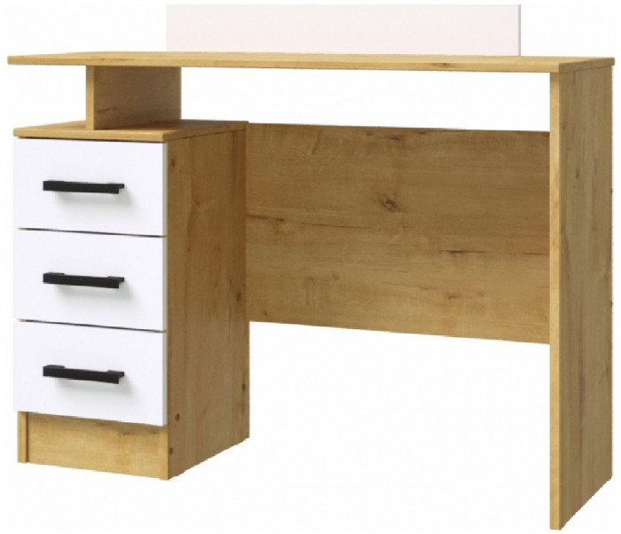 Модульная спальня Эко, композиция 4, вотан/белый гладкий