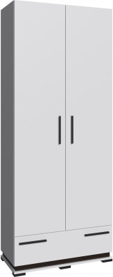 Модена Шкаф МШ-30 белый/венге