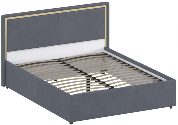 Кровать 140 с ортопед. основанием КР-431-М-14, Микровелюр Zeekr-87