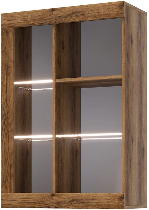 Прага Модульная Гостиная, вариант №5, делано/Белый глянец