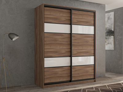 Шкаф-купе Кааппи 8 Орех Тьеполло 120х60х230 см