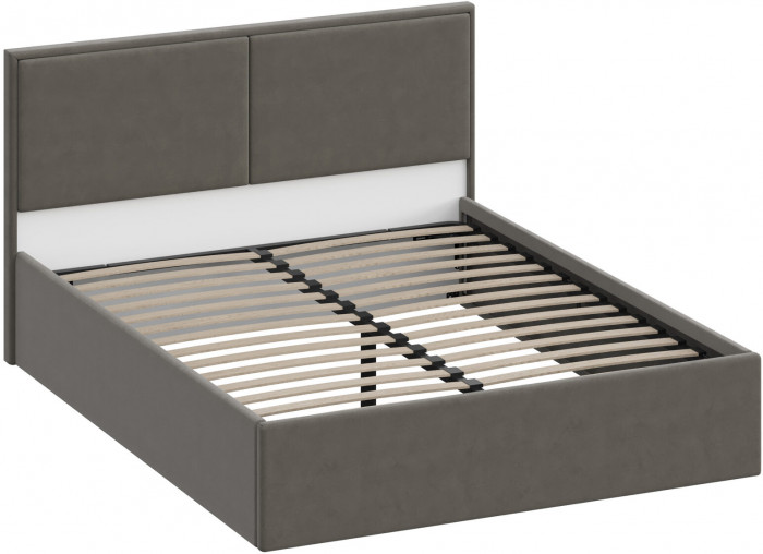 Кровать 160 с ортопед. основанием КР-430-М-16, Микровелюр Zeekr-55