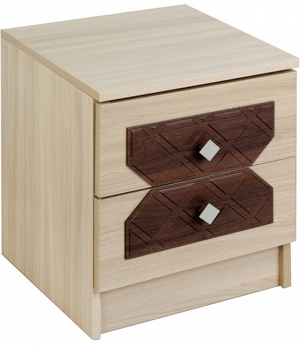 Николь Тумба прикроватная, ясень шимо/лиственница темная