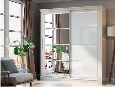 Шкаф-купе Элегант 7, 2000 (Сандал светлый)