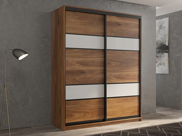 Шкаф-купе Кааппи 8 Кастелло Бренди 120х45х230 см