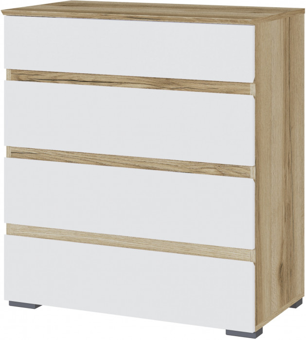 Плейона Комод делано/белый