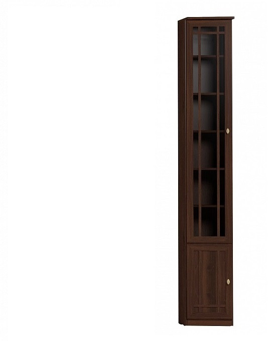 Шкаф книжный Sherlock 34 левый, орех