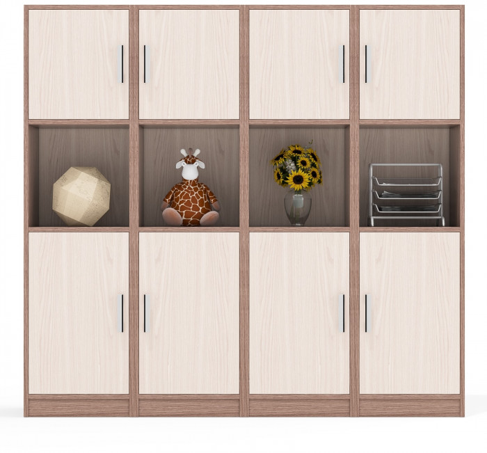 Четыре Пенала С-МД-СК9П к компьютерному столу С-МД-СК9, ясень шимо светлый/ясень шимо тёмный