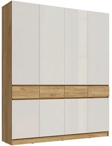 Артек Модульная Прихожая, композиция 1, Графит/Дуб крафт золотой