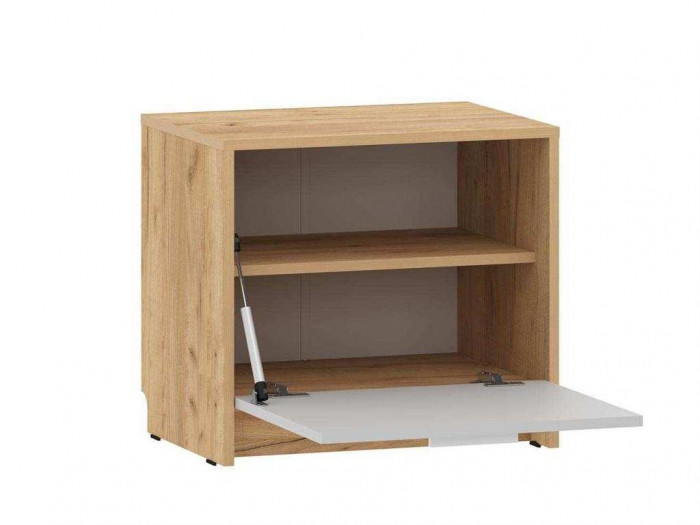 Тумба для обуви Нортон НМ 013.23 Дуб крафт золотой/серый камень