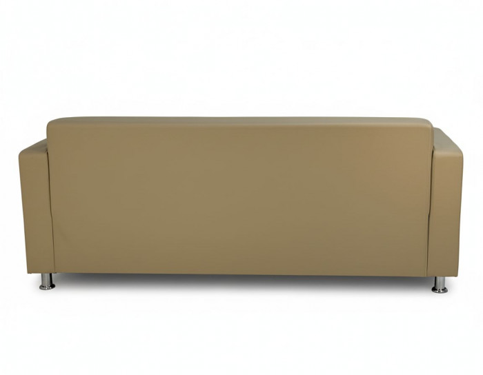 Диван прямой Томи, 180х78х75 см, экокожа, бежевый