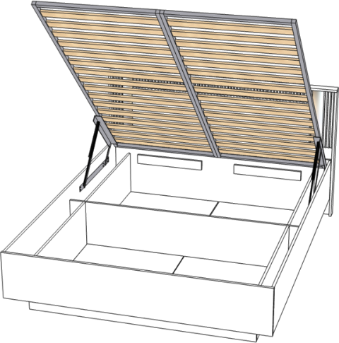 Кровать 140х200 