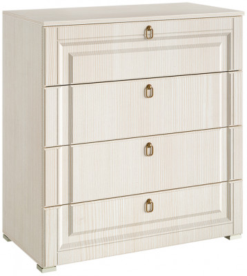 Комод "Престиж-1" с 4 ящиками - Сандал светлый