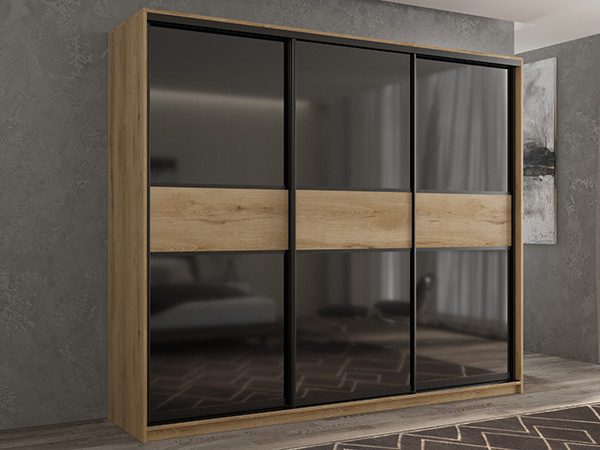 Шкаф-купе Кааппи 12 Эвок Прибрежный 240х60х230 см