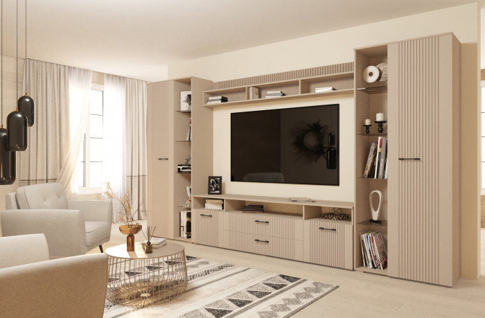 Шкаф с открытой нишей (правое исп.) 