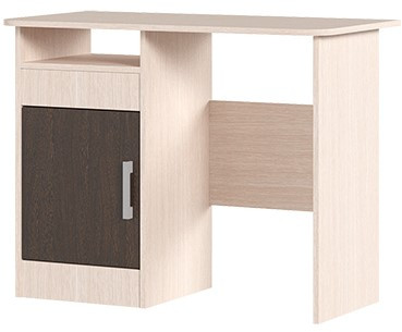 СТОЛ КОМПЬЮТЕРНЫЙ №4 (0,97х0,5х0,75) венге/белфорт