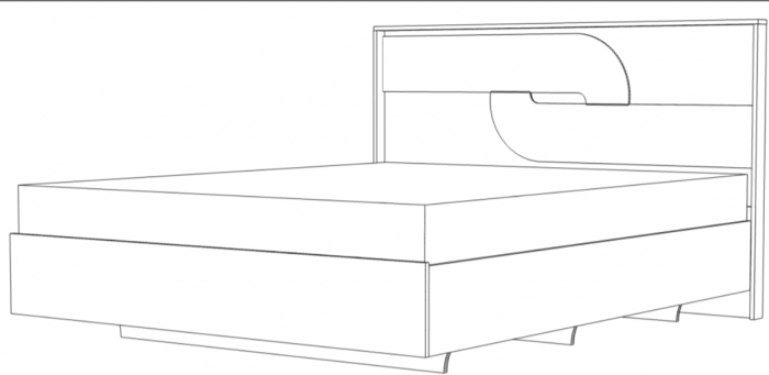 Кровать 160х200 