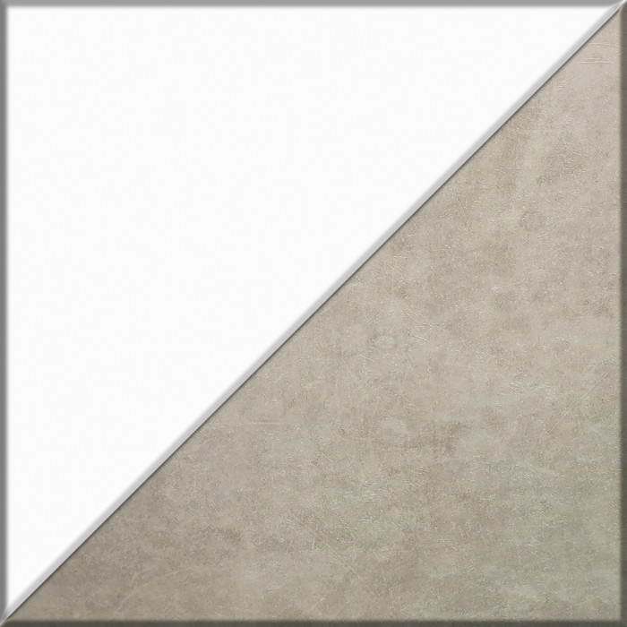 Кухня Мебель--24 ШВ800 Шкаф 80 см., цвет корпус белый/фасад МДФ бетон лофт бежевый, ШхГхВ 80х32х72 см.