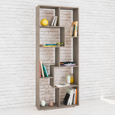 Стеллаж Ромео-8 (800*1900*250) ясень анкор темный