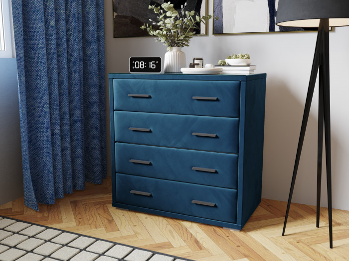 Интерьерный комод со стеклом атлантида