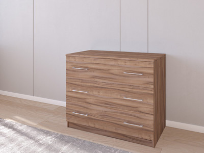 Комод 01/23 90х50х75 Орех/Орех