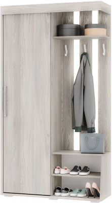 Прихожая "Зара" ПР-01 ясень белый