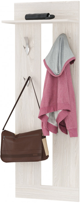 КР100 Ника прихожая № 03, цвет ясень анкор светлый, ШхГхВ 215,2х38,1х207,9 см., универсальная сборка