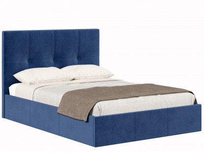 Кровать с подъёмным механизмом 1600 Марсель, темно-синий
