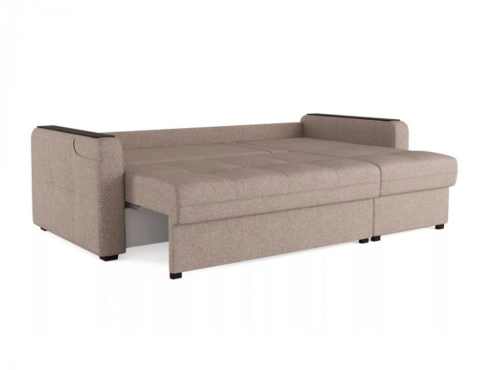 Диван угловой Smart 3 2Т-1Пф Рогожка Sherlock 932