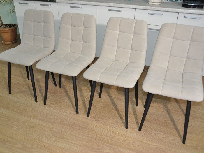 Обеденная группа Колорадо / Стул Х 4 шт. / Дуб Сонома/черный / бид 01