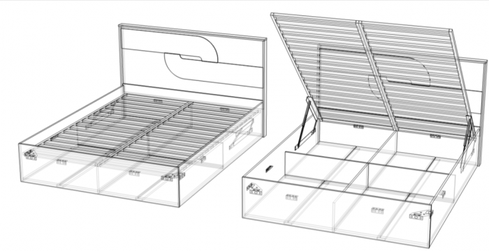Кровать 180х200 