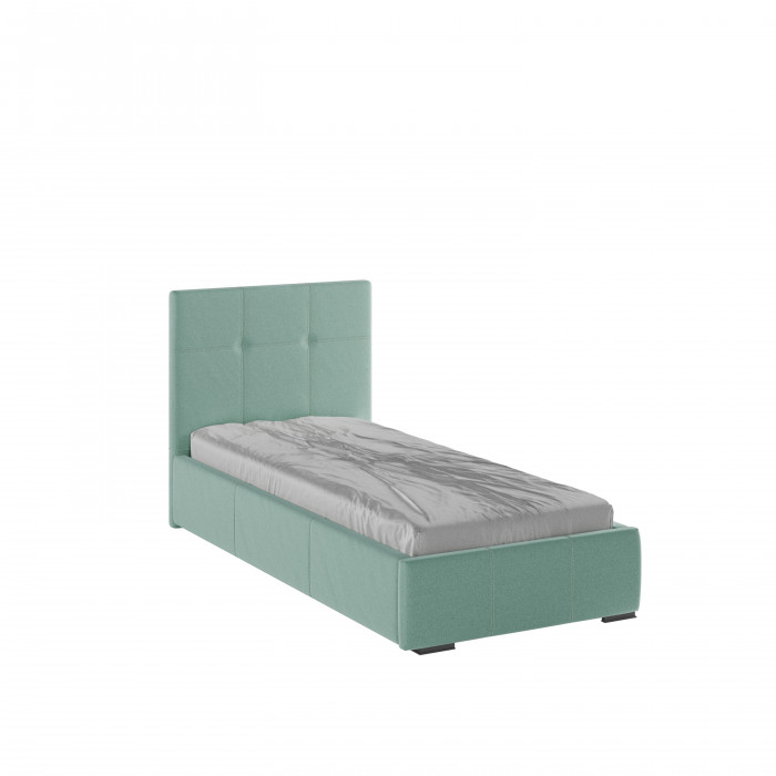 Рио Кровать интерьерная 900 мятный квадрат, ортопед