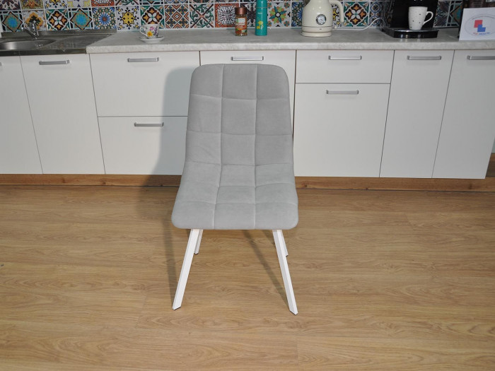 Стул ХИТ-2 / белый / серый