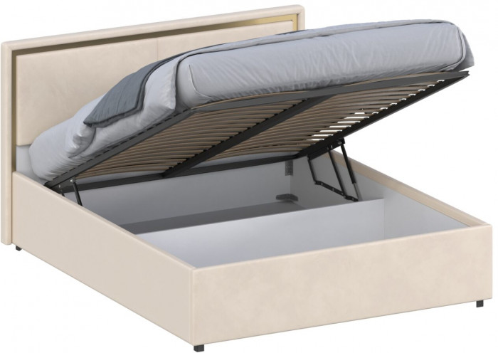 Кровать 160 с подъемным механизмом КРП-431-М-16, Микровелюр Zeekr-3