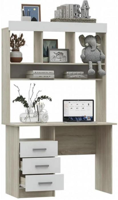 Модульная детская Мартина, композиция 2 (Дуб Сонома / белый)