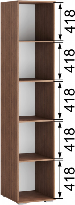 Ричард Пенал с полками лев. РШ-21 орех донской