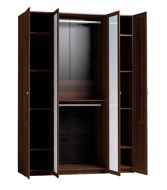 Шкаф для одежды и белья Sherlock 60, орех