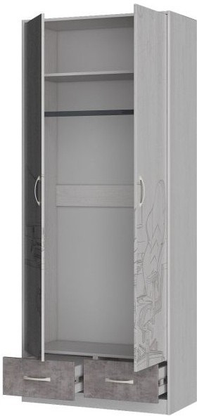 Блогер ПМ-232.09 исп.1 Шкаф для одежды