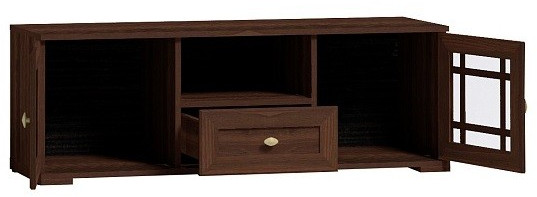 Тумба для ТВ длинная Sherlock 3, орех